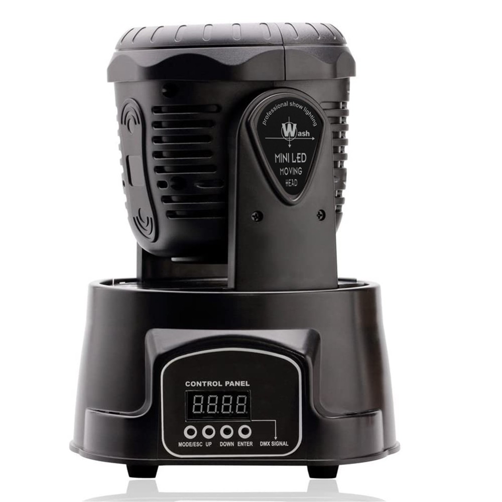 Strobo Mini-LED ruotante con 7 led da 10W luci...