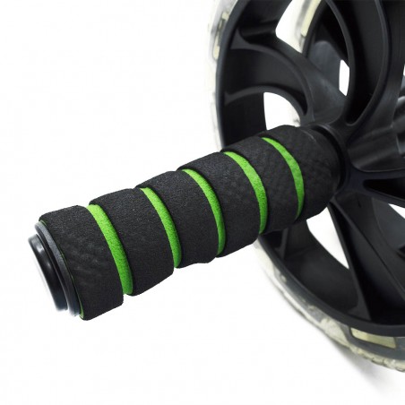 Roller Wheel attrezzo allenamento addominali e fitness 871051 con tappetino