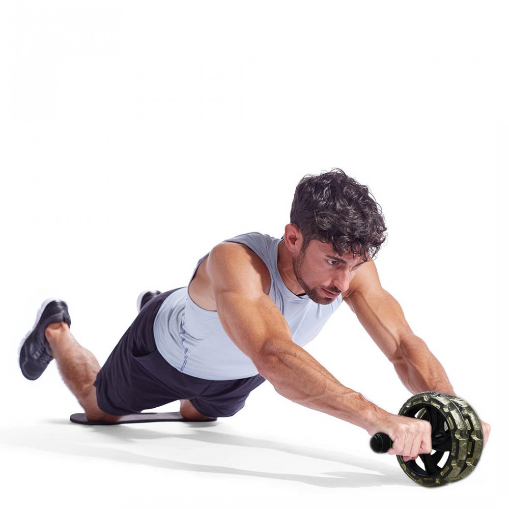 Roller Wheel attrezzo allenamento addominali e...