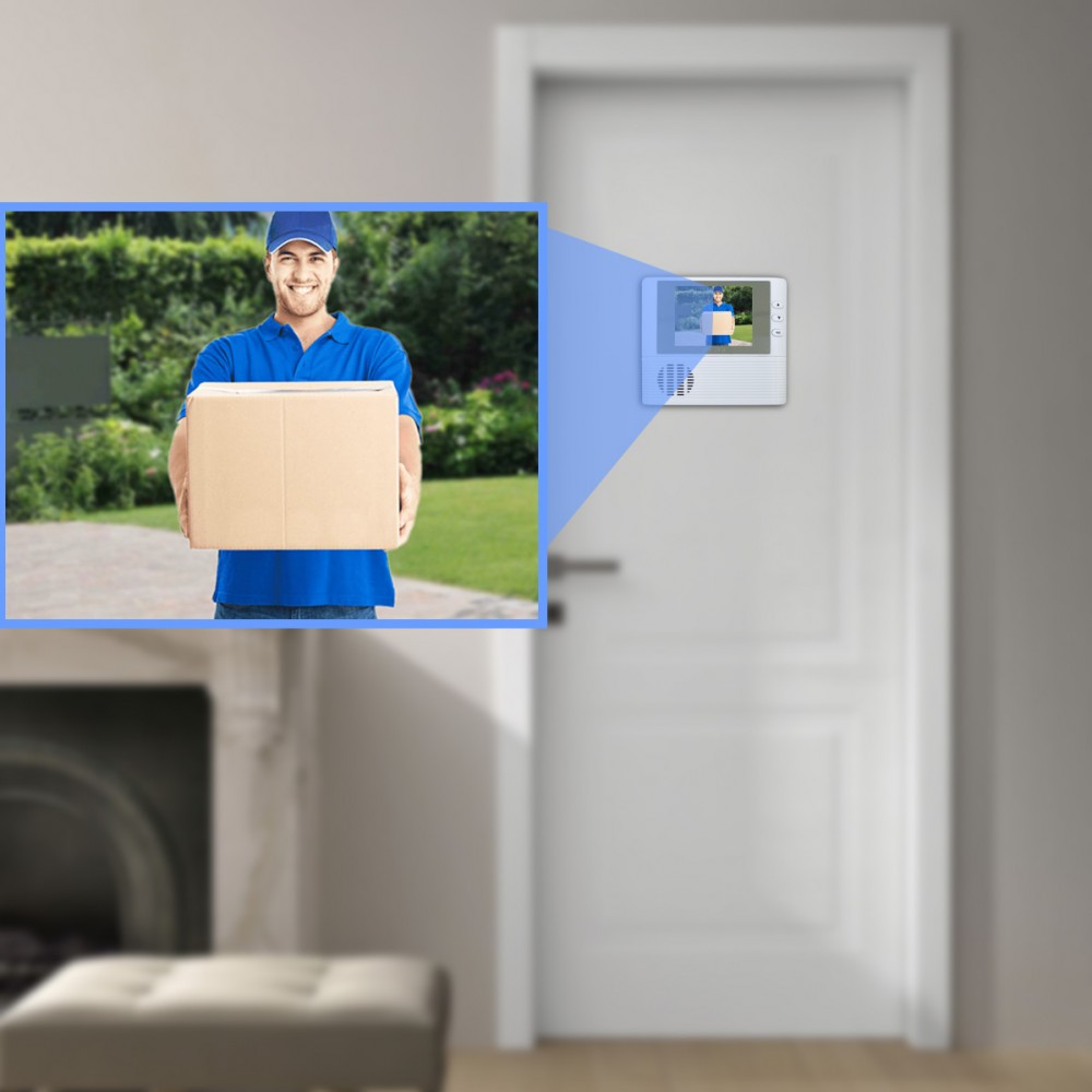 Spioncino elettronico telecamera display...