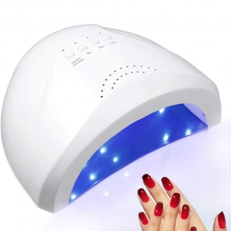 Fornetto lampada unghie 30 LED UV con 48W professionale SUN1 con timer