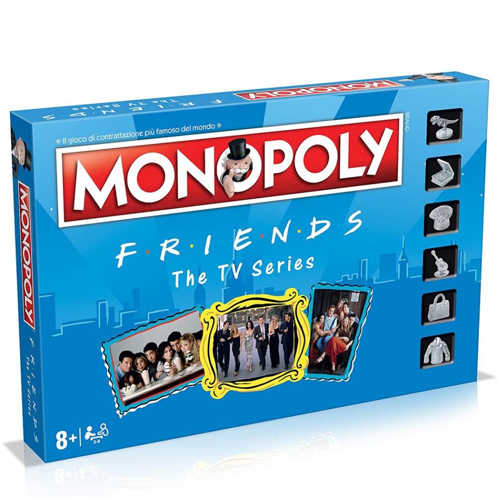 Monopoly Friends serie TV 036498 da 2 a 6...