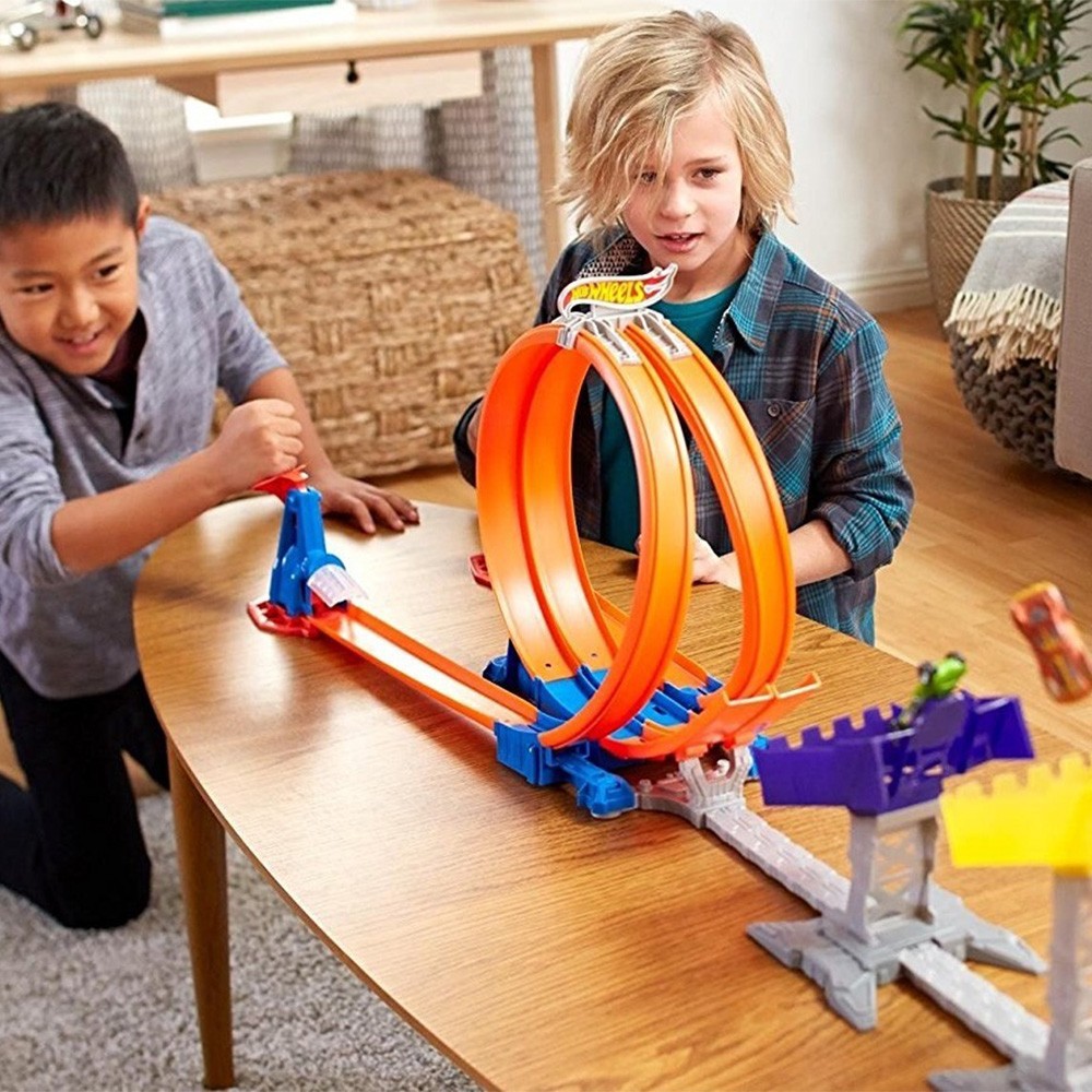 HOT WHEELS Super score speedway pista con rampa...