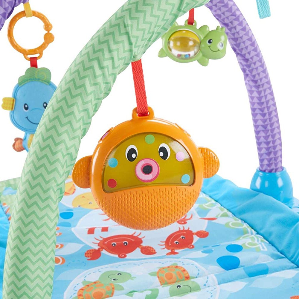 Fisher Price 2 in 1 tappetino 343007 con giochi...