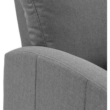 Poltrona relax INDY reclinabile con poggiapiedi estraibile 67x84xH98cm