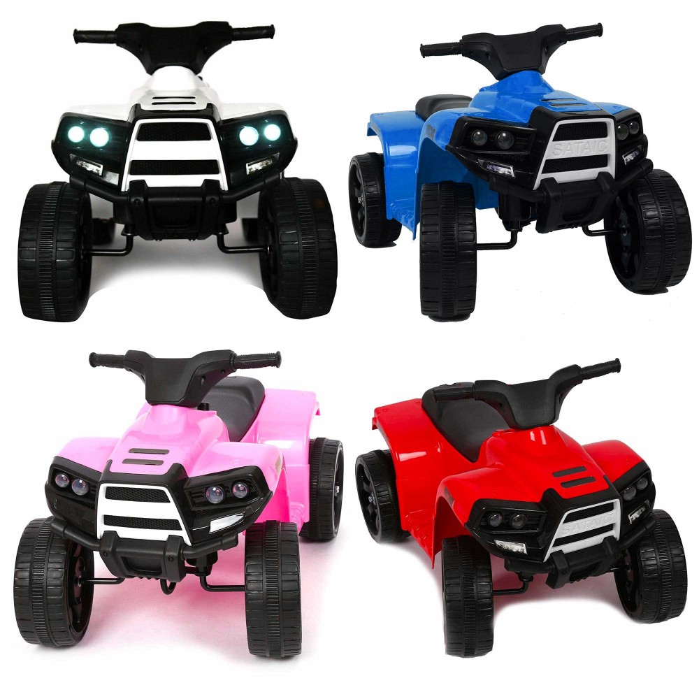 QUAD MINI 6V elettrico LT891 per bambini luci led 4Ah