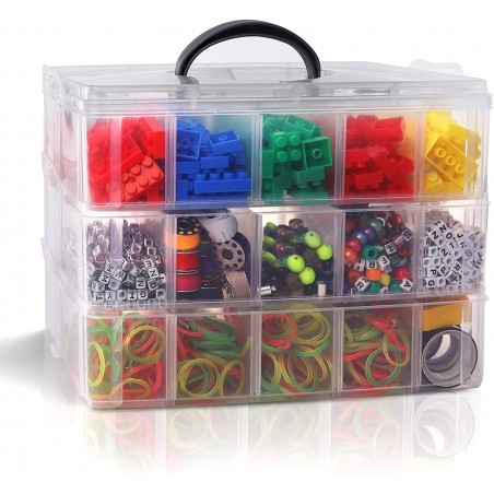 Box multiuso salvaspazio da 30 posti 331545 diviso in tre livelli separabili