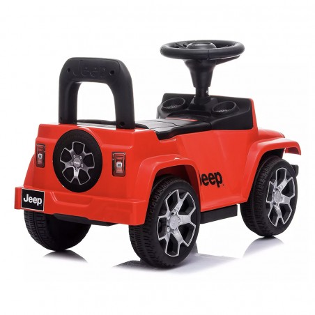 Macchina cavalcabile per bambini GVC556 JEEP Rubicon con suoni e portaoggetti