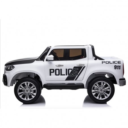 Macchina bambini B86119 Mercedes Classe X auto Polizia 12V elettrica mp4 USB