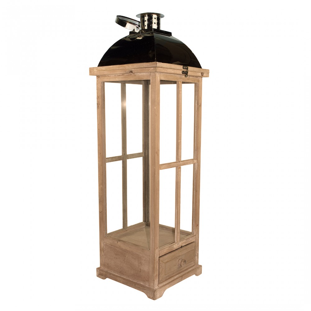 Set 3 pz Lanterne BRONZO 335011 porta candele...