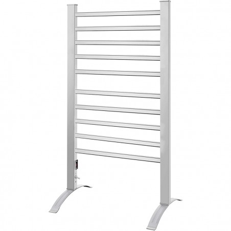 Portasciugamani elettrico termoarredo 150W da terra e da parete 53xh92 cm