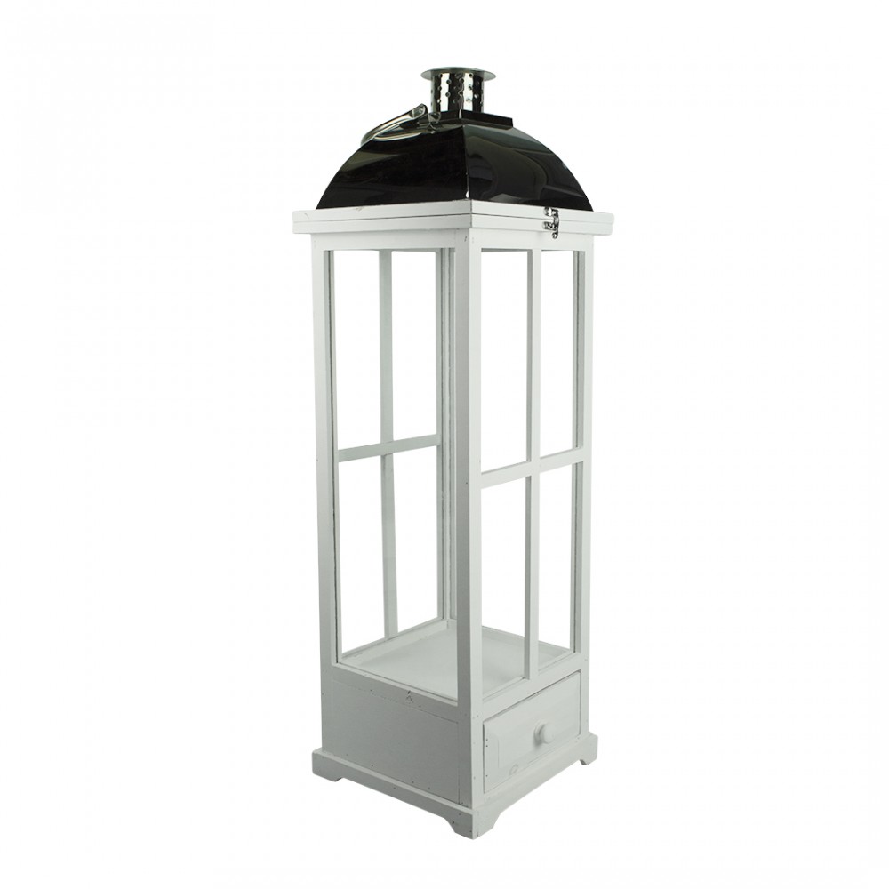 Set 3 Pz Maxi Lanterne BIANCO 335010 porta...