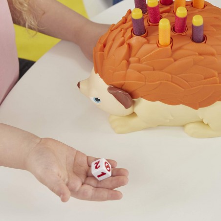 Hasbro Pierino il porcospino gioco da tavolo 609901 con dado e dardi