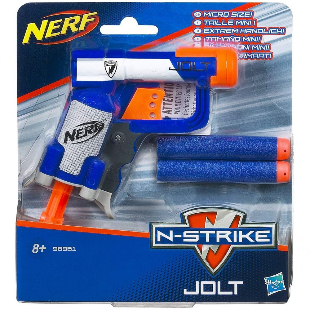 Hasbro NERF N-STRIKE Jolt mini blaster spara...