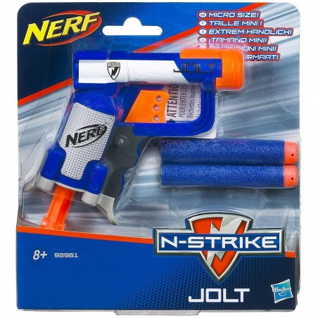Hasbro NERF N-STRIKE Jolt mini blaster spara dardi 923372 Giocattolo multicolore