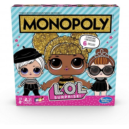 Monopoly edizione da tavolo L.O.L.! surprise 640218 gioco di società