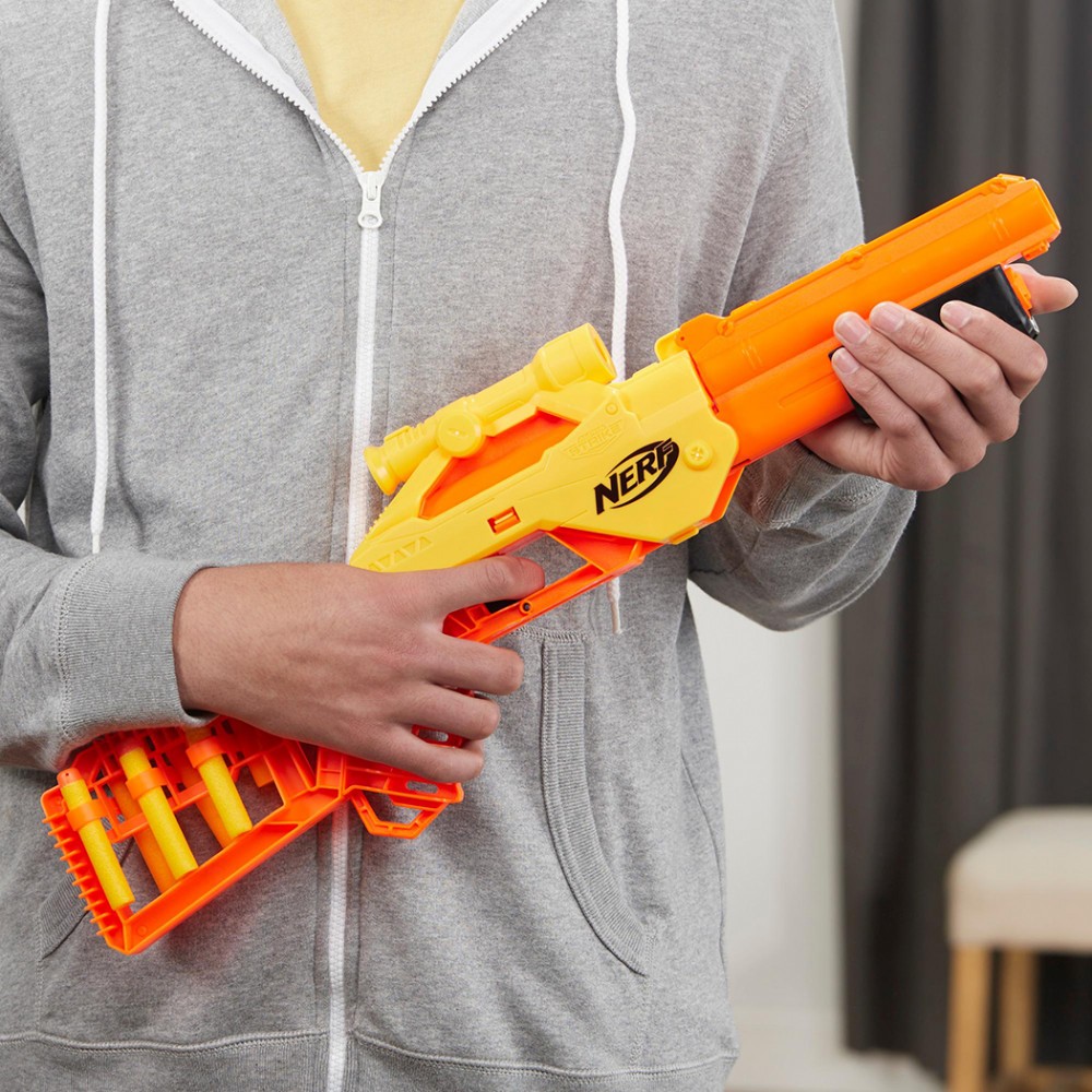 Hasbro Nerf Alpha Strike 624638 con 4 armi...