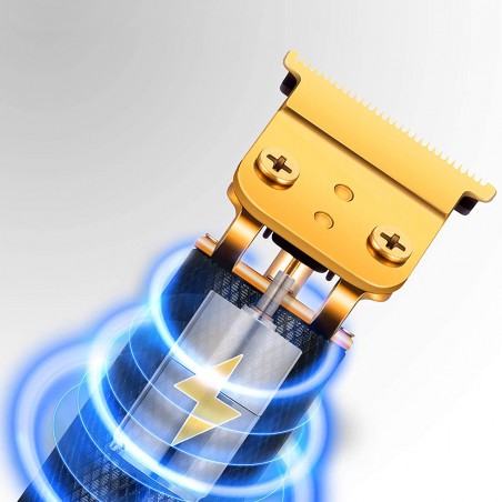 Tagliacapelli Regola Barba Senza Filo 609975 con Caricabatteria USB e Accessori