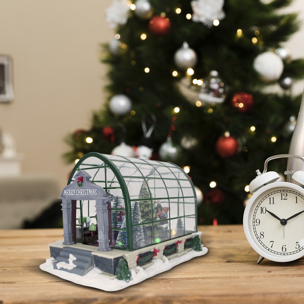 Villaggio natalizio scenario in serra 361010...