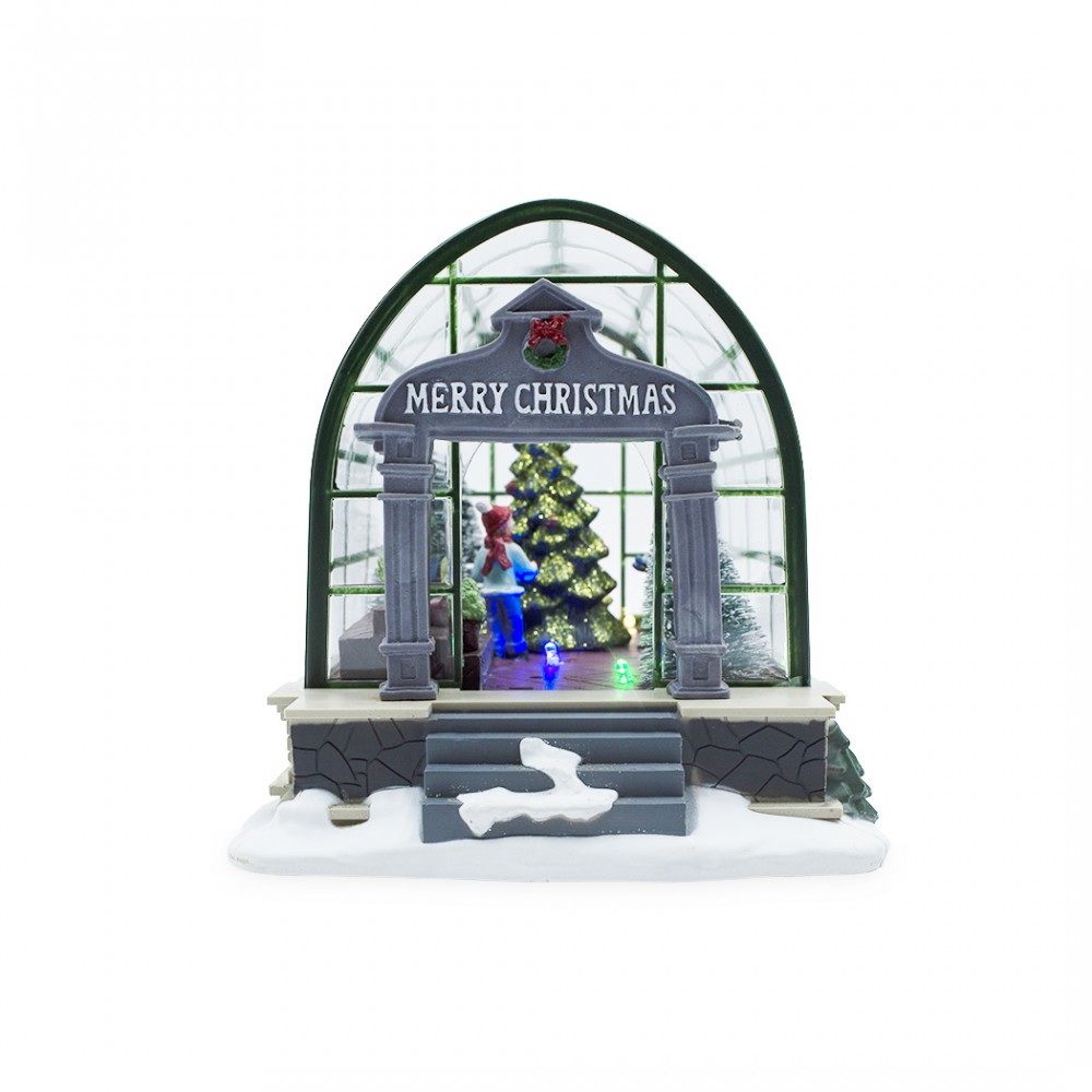 Villaggio natalizio scenario in serra 361010...