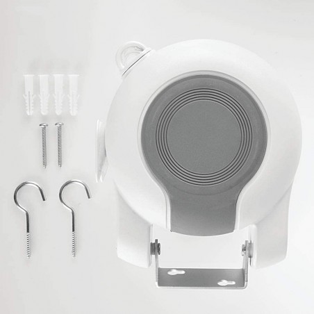 Stendibiancheria salvaspazio a scomparsa da parete estendibile fino a 15 metri