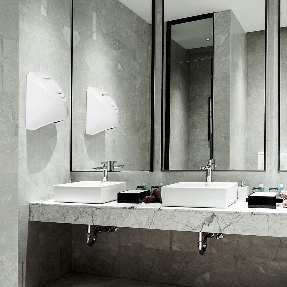 Asciugatrice automatica mani da 1000W da parete...