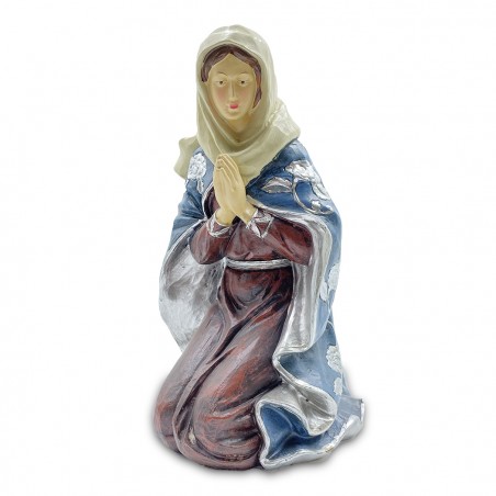 Nativita' per presepe 223019 con 3 personaggi in resina 48 cm Addobbo Natalizio