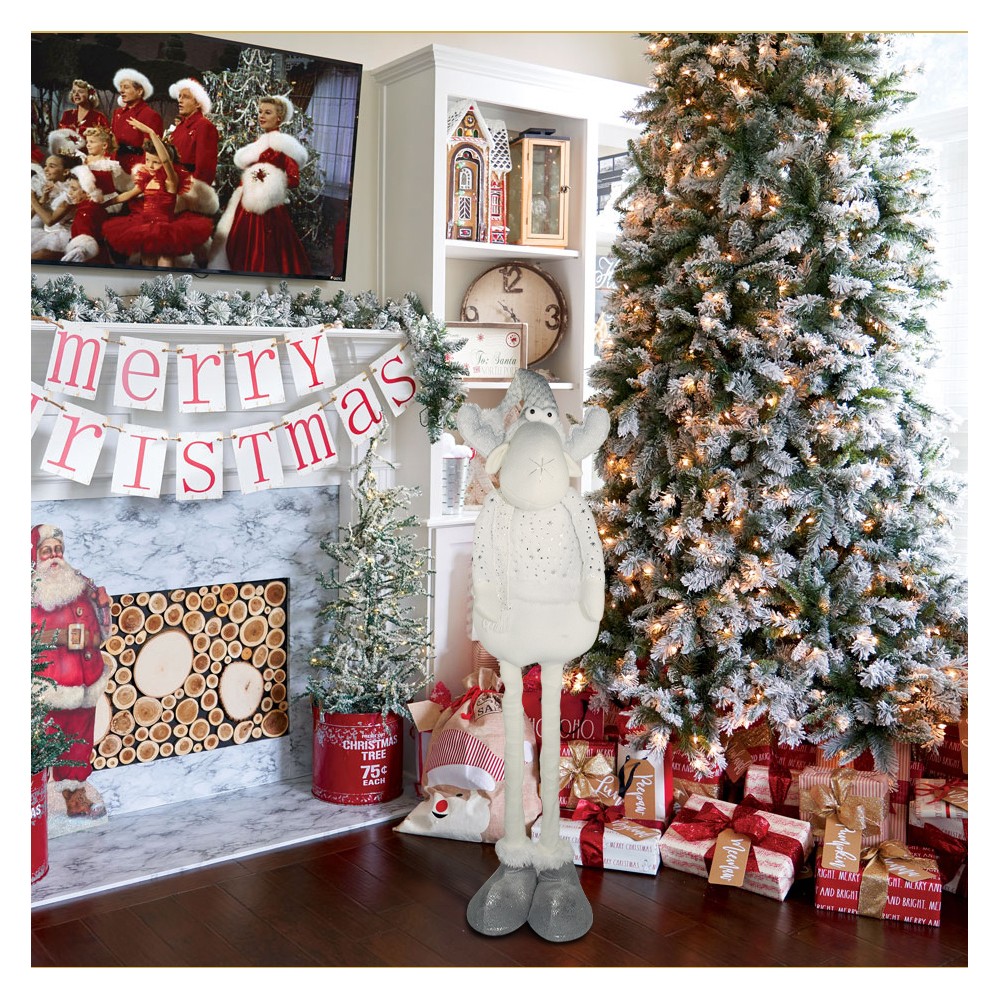 Renna BIANCA di Natale 383031 altezza...