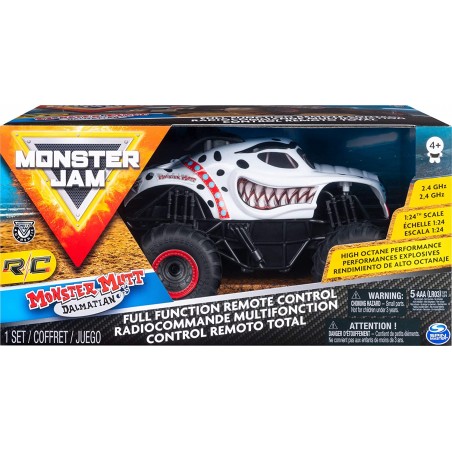 Monster Jam Dalmatian veicolo radiocomandato 548226 in Scala 1:24 2.4 GHz