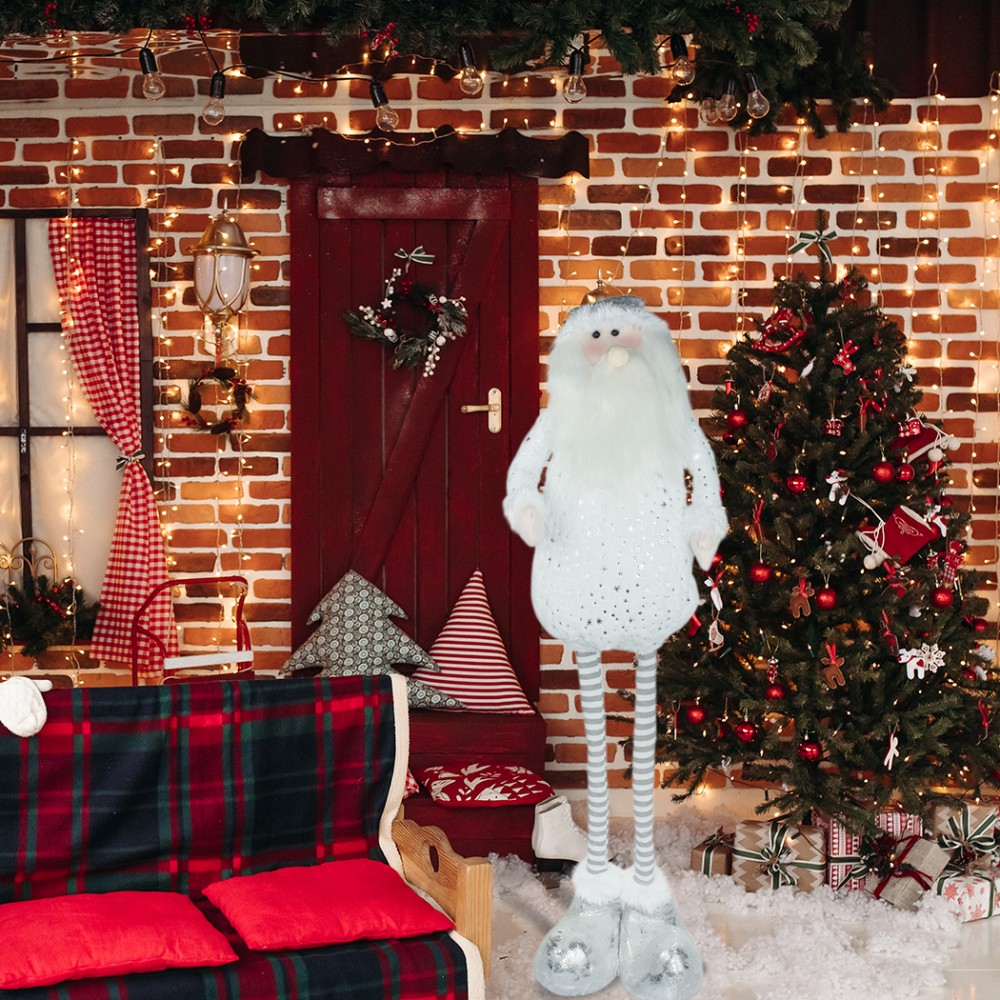 Babbo Natale BIANCO 383029 altezza regolabile...