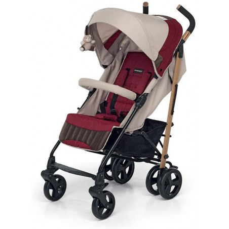 Passeggino FOPPAPEDRETTI Ecopass con cappottina e portaoggetti CORAL max 15 kg