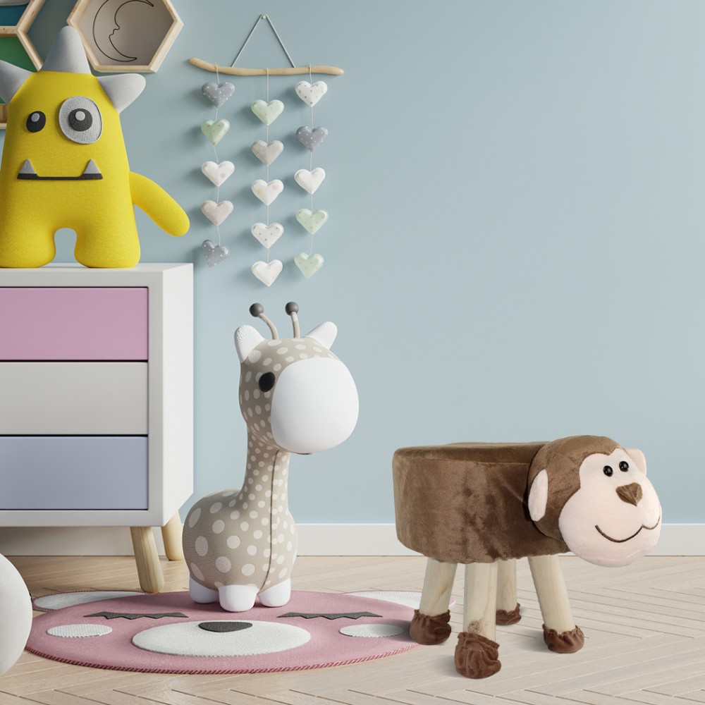 Pouf in morbido tessuto 372025 forma di...