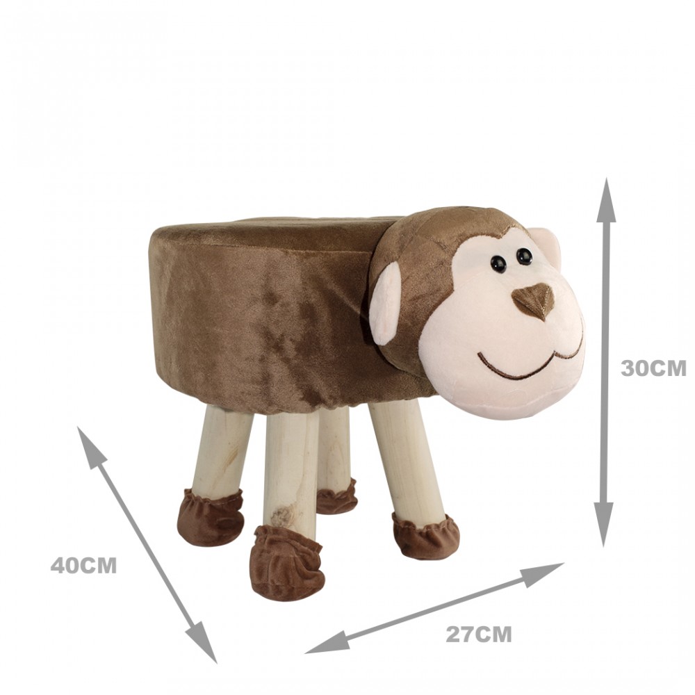 Pouf in morbido tessuto 372025 forma di...