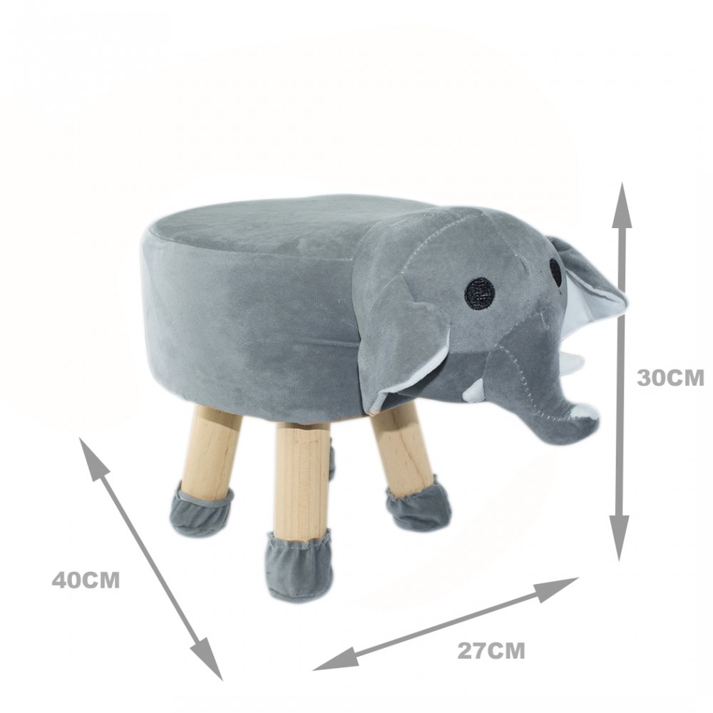 Pouf in morbido tessuto 372025 forma di...