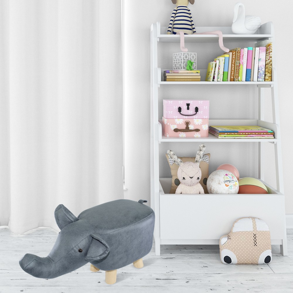 Pouf in morbido tessuto ecopelle 372027 forma...