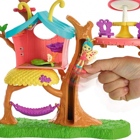 Enchantimals Albero delle farfalle art. 723311 con Baxi la farfalla e Windgrid