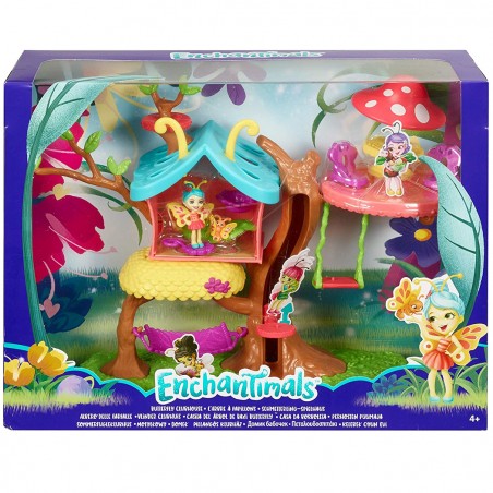 Enchantimals Albero delle farfalle art. 723311 con Baxi la farfalla e Windgrid