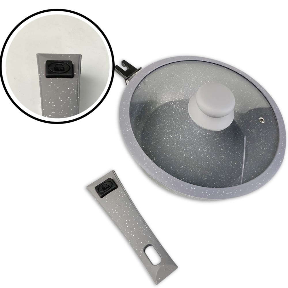 DGBAVARIA set padelle 14pz 20-24-28 cm 255029...