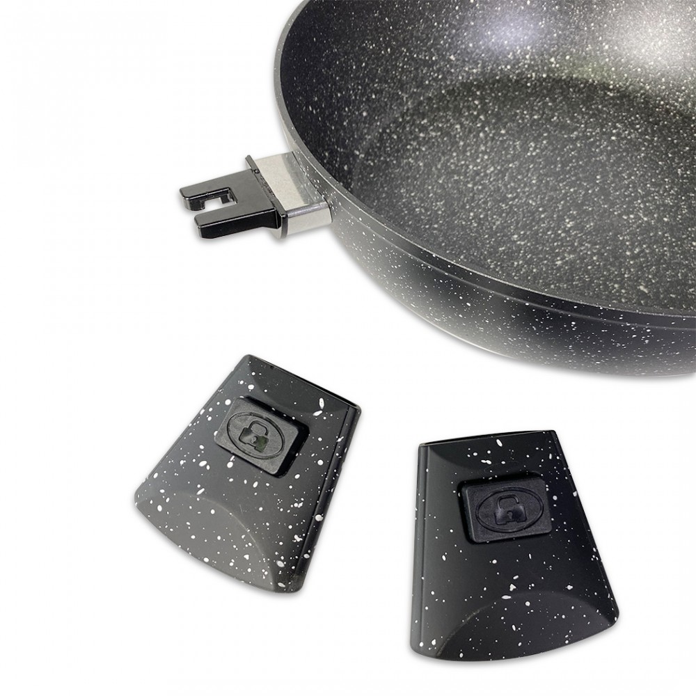 BAVARIA set tegami 17pz 20-24-28 cm 255028 NERO...