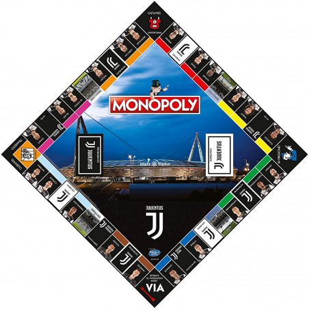 Monopoly Juventus Refresh 038003 edizione 2020 gioco di società da tavola