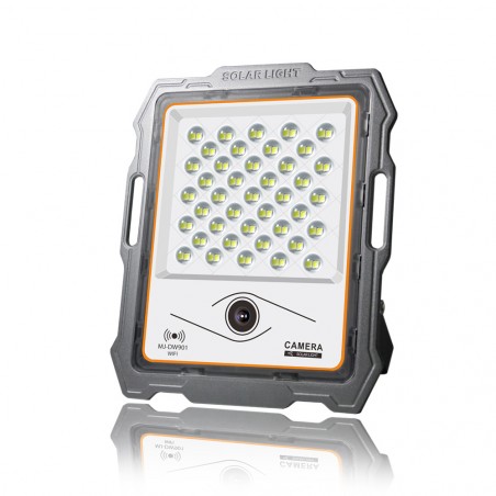 Telecamera con pannello ad energia solare DW901 da 100W full HD 1080P wifi APP