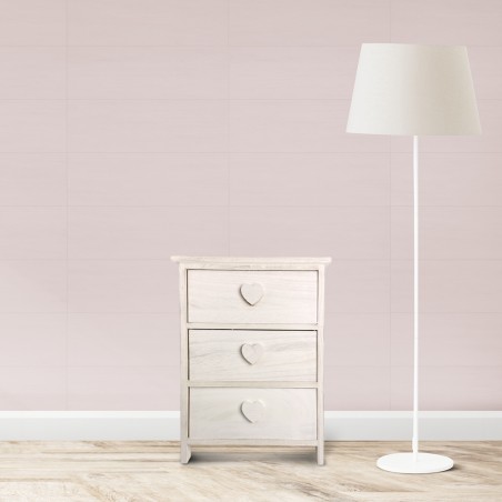 Mobiletto in legno con manico a forma di cuore 398008 con 3 cassetti 40x29xH58cm