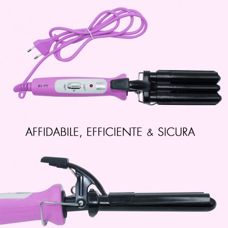 Piastra professionale arricciacapelli 942108 tubo stretto max 210° Mini TRIFERRO