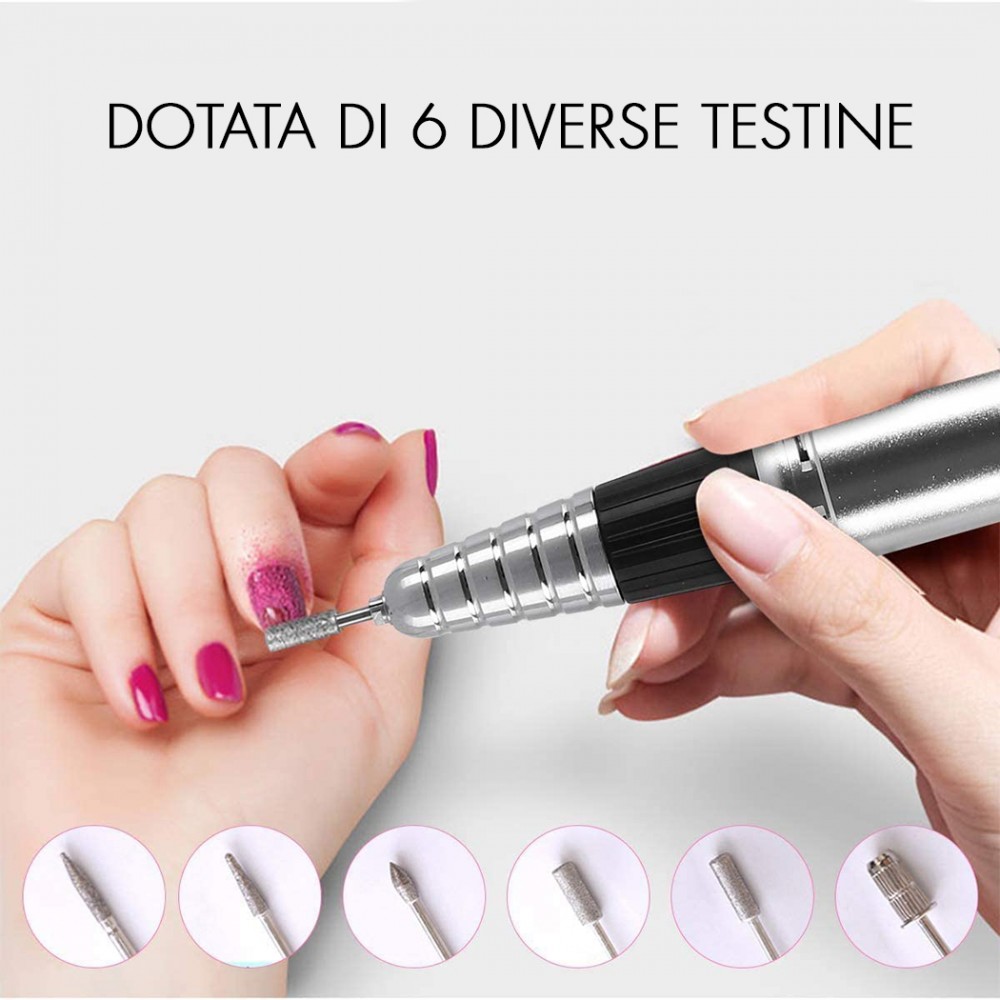 Fresa professionale SML ricostruzione unghie...