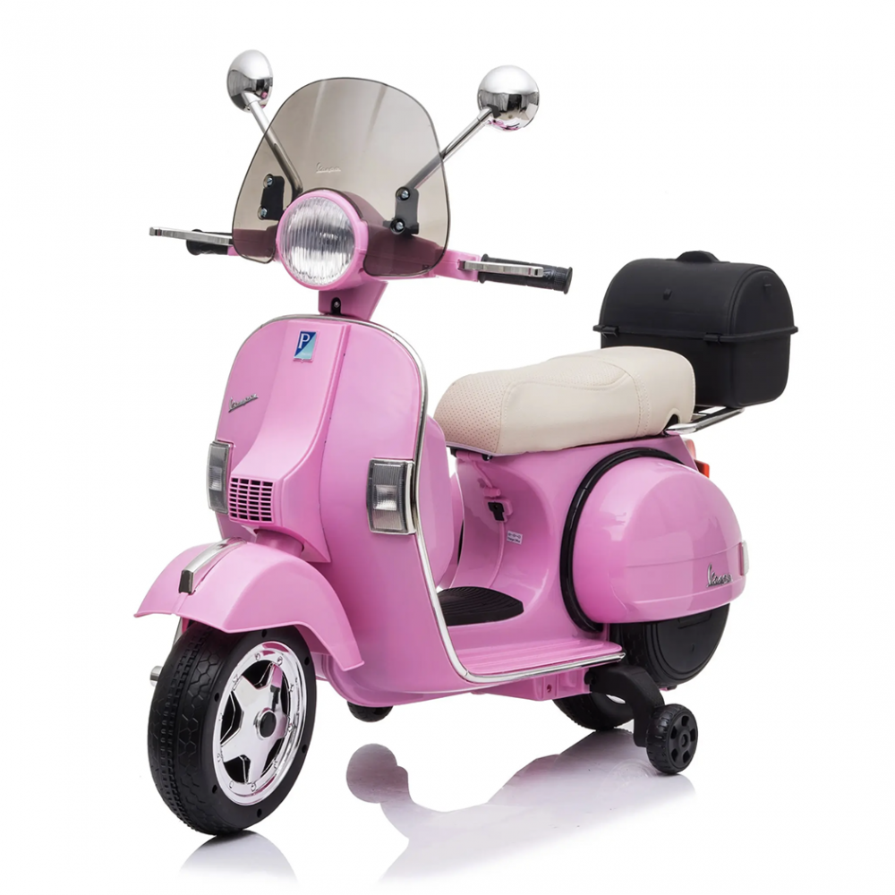 Vespa Elettrica per Bambini Piaggio Full PX 150 LT912 12V Bauletto Par