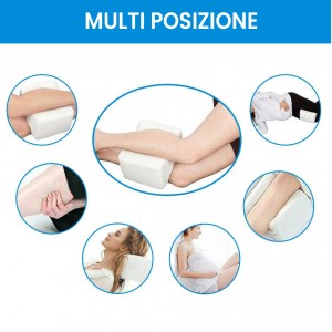 Cuscino per gambe memory foam DOUBLE 'C' 185796 con gel... 2