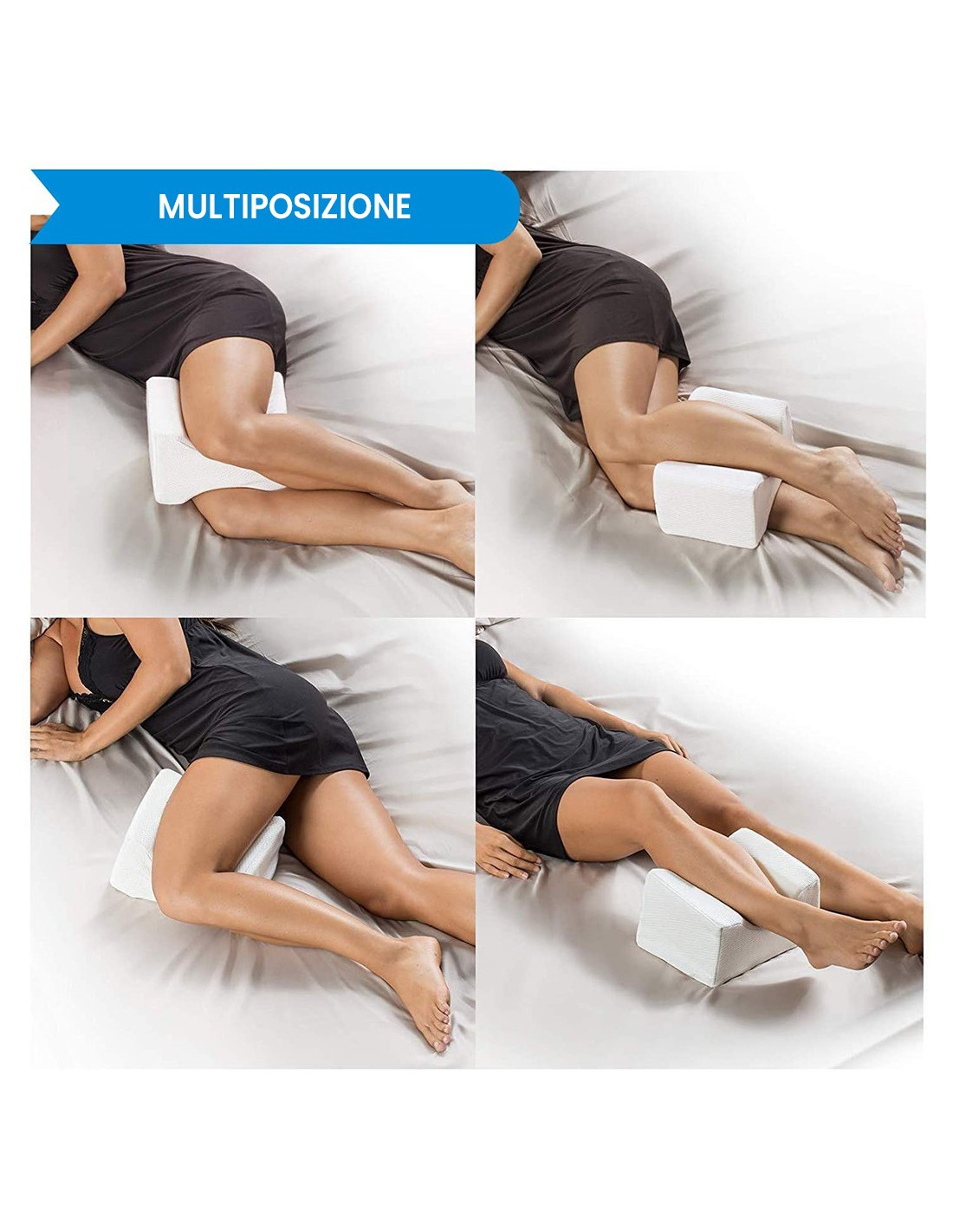 Cuscino Ergonomico per Gambe in Memory foam – homepalacebiancheriaperlacasa