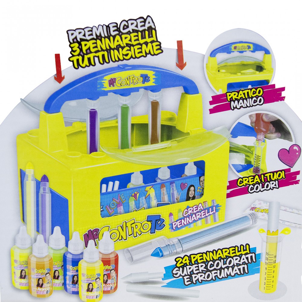 Me contro Te Crea Pennarelli crea i tuoi colori...