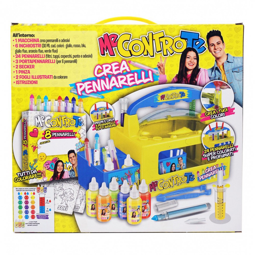 Me contro Te Crea Pennarelli crea i tuoi colori...