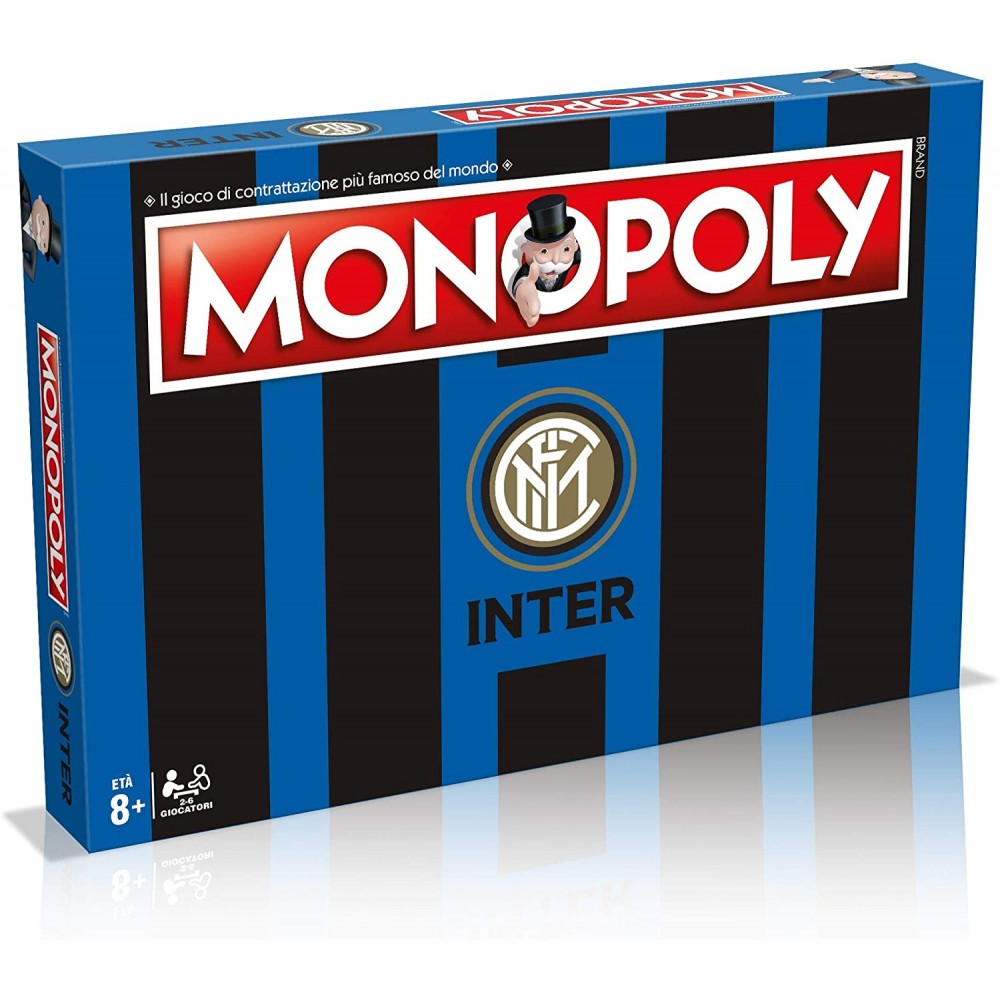 Monopoly Calcio Inter refresh 031493 da collezione gioco di società da tavola